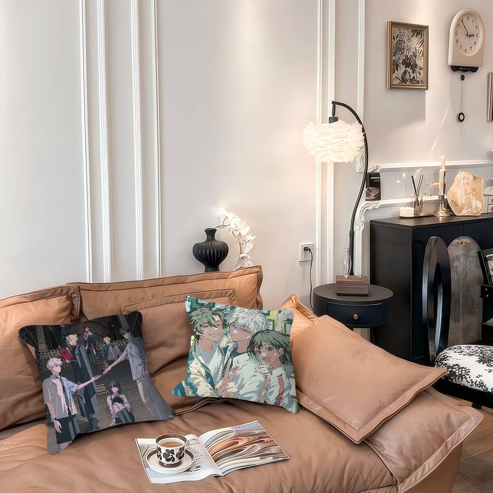 L-Link Anime ClickS Pillow Case Removable Washable Cushion Cover – All-Season Soft Linen