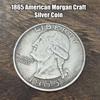 1865 Usa Morgan Original Silver Coin Liberty Eagle Medal Album Copy Coins Collectibles Challenge Coins Christmas Gifts