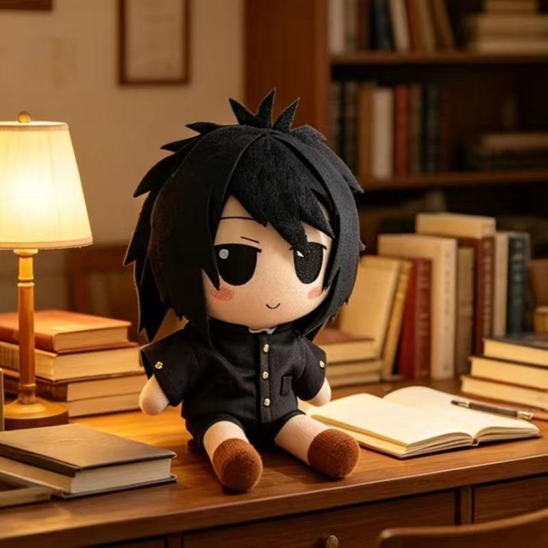 New Cute Ranfren 20cm Tsukada Satoru Plush Doll Cute Anime Character Stuffed Toy Soft Cotton Figure Collectible Fan Gift Home Desk Decoration Keychain