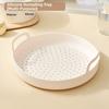 Oil-resistant Silicone Steamer Basket Heat Resistant Food Steamer Pad  Stuffed Bun