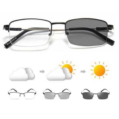 Photochromic Progressive Multifocus Transition Reading Glasses Blue Light Blocking Multifocal Computer Sun Readers Eyeglasses Anti Glare Eye Strain