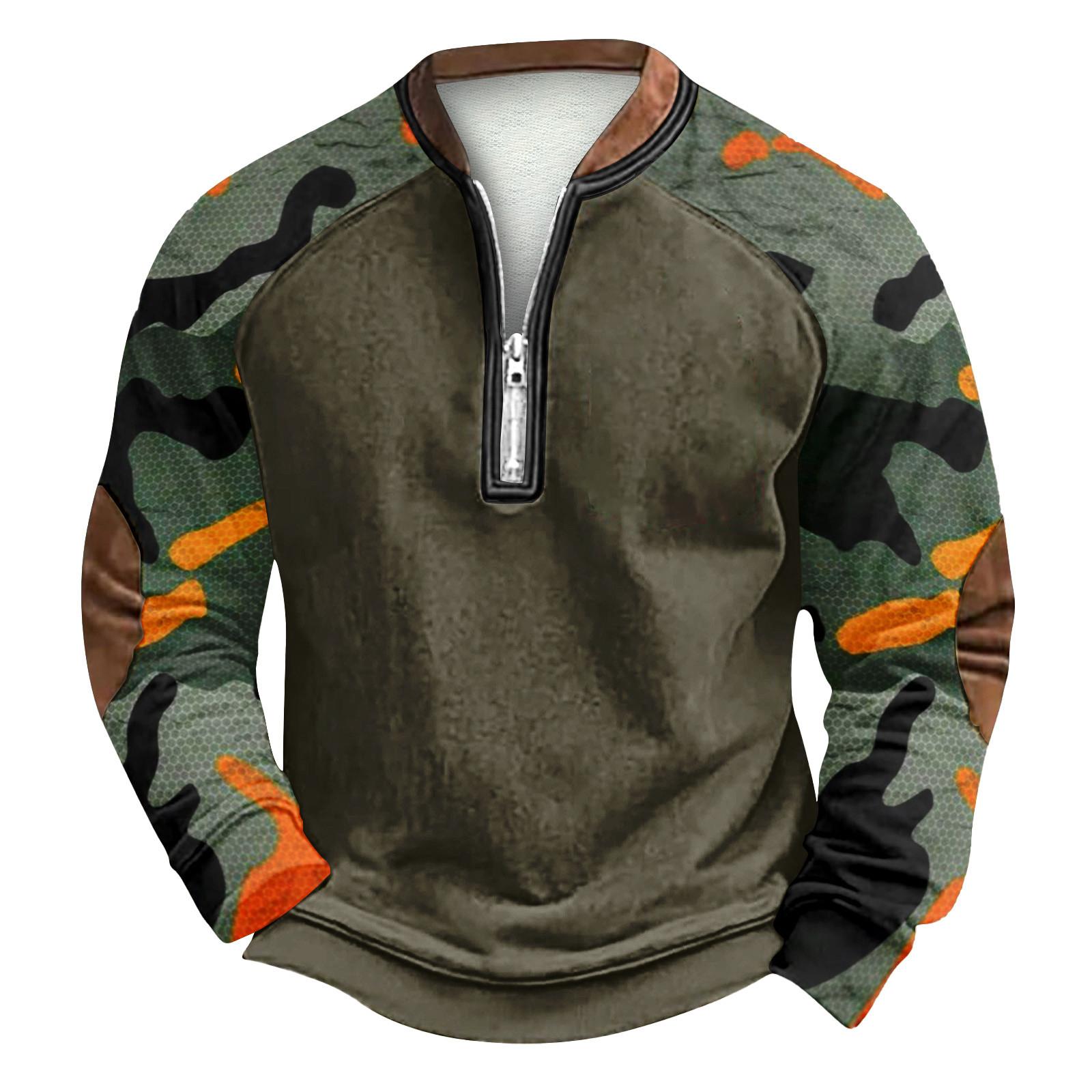 

Мужская зимняя толстовка с пряжкой Мужская толстовка с принтом XL