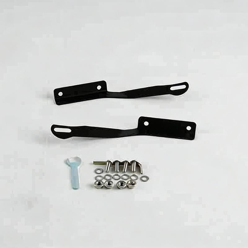 Non Scowl Motorcycle Windshield Standard Size 25x19x3cm For Improved Visibility