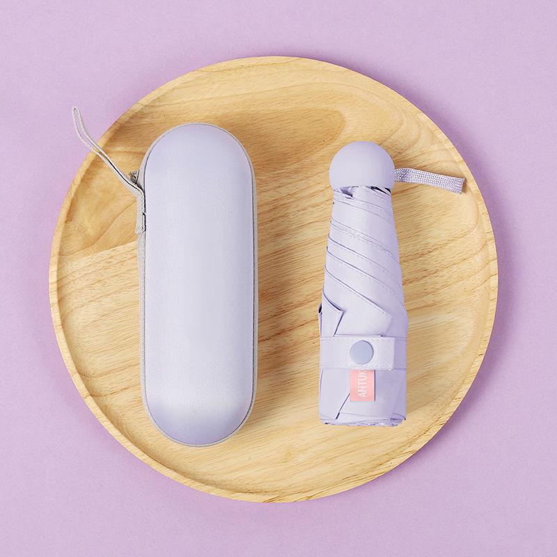 

Зонт-капсула от солнца: Скидка 50% на мини-средство защиты от УФ-излучения для женщин, двойного назначения: от солнца и дождя.