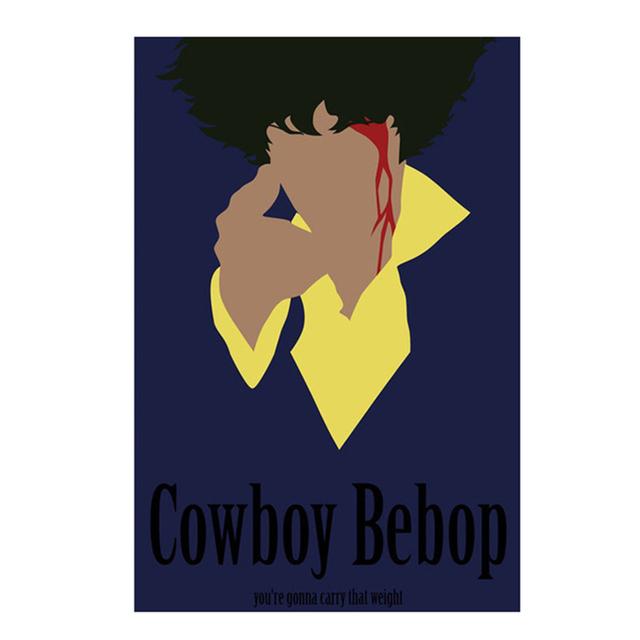 Japan Anime Posters Vintage Cowboy Creativity Posters Canvas Paintings Posters and Prints Living Home BedRoom Bar Artwork Decor No Frame