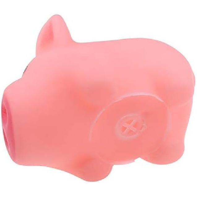 Tvoip 25Pcs/Lot New Cute 5cm/2Inch Dog Toys Pink Screaming Rubber Pig Pet Toys Squeak Squeaker Chew Gift Home Decorations