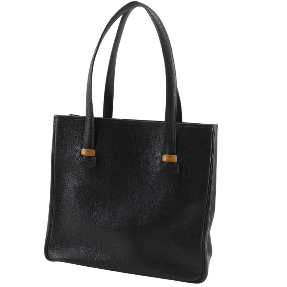 HERMES Gallop FT1 Tote Bag black Buffl Women Used