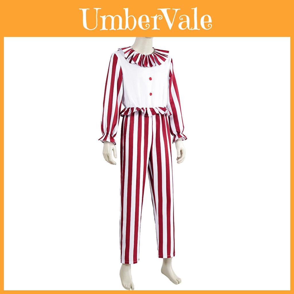 Clown In A Cornfield Cosplay Costume For Halloween Stage Performances With Spandex And Polyester For Halloween