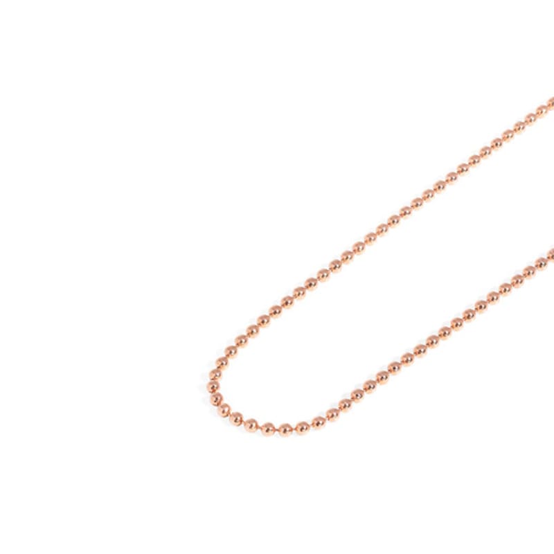 MAYBETOI 14k Basic Ball Chain Bracelet M