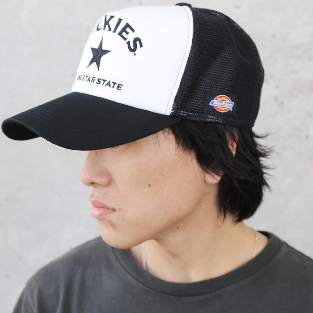 Dickies Mesh Original American Street XL Cap, Men's, Logo, Women's, Unisex, Black, Casual, Style, STAR, White,