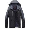 Outdoor Sports Jacket Men's Plus Velvet Thick Warm Loose Autumn and Winter Outfit Ski Outfit Soft Shell Plus Velvet Trousers Cover