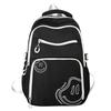 Schoolbag new student college style schoolbag trendy couple backpack large capacity fashion simple casual backpack