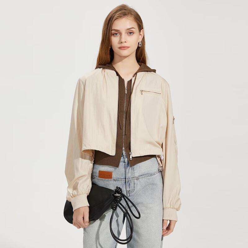 

Women s American Retro Baseball Bomber Jacket M