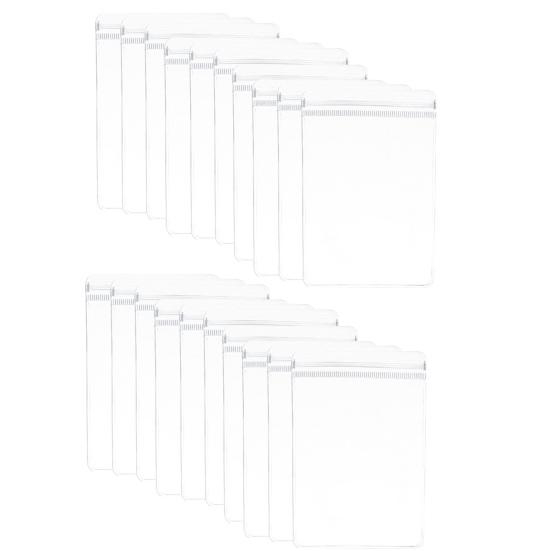 

20 шт. сумки-органайзеры для ювелирных изделий, прозрачные, антиокислительные, для хранения сережек и колец, пылезащитные сумки для ювелирных изделий, товары для дома M