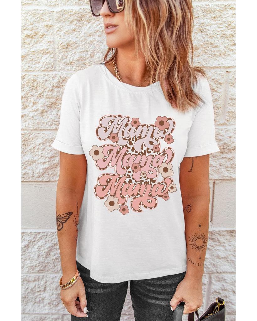 Azura Exchange Leopard Print Short Sleeve Graphic Tee