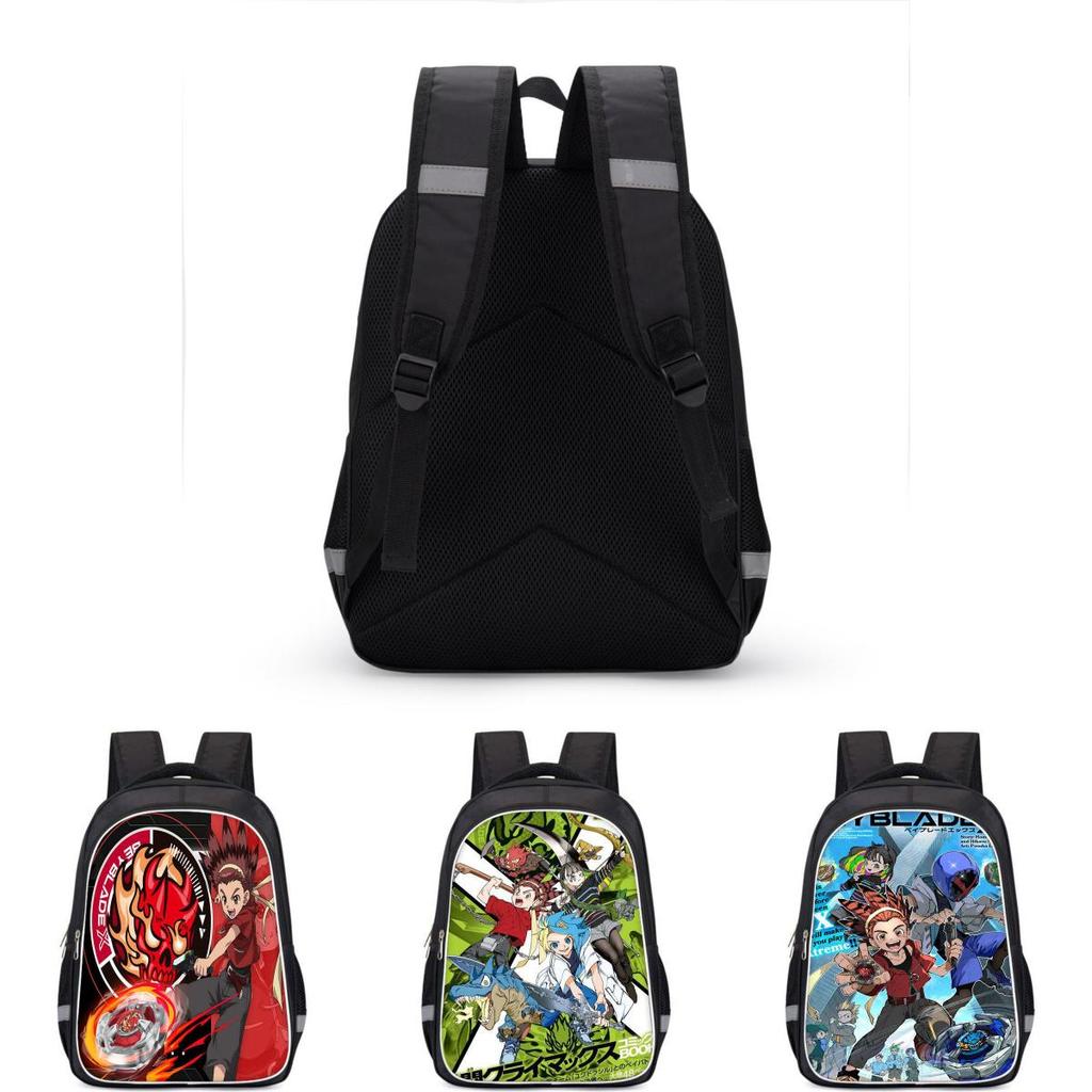 Beyblade X Large Capacity Backpack Lightweight Oxford Bag For School Essentials