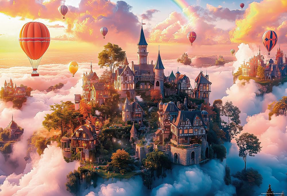 in Beverly Jigsaw Puzzle in the [Made Japan] 1000-Piece  Paradise Sky  (49x72cm) 1000-084