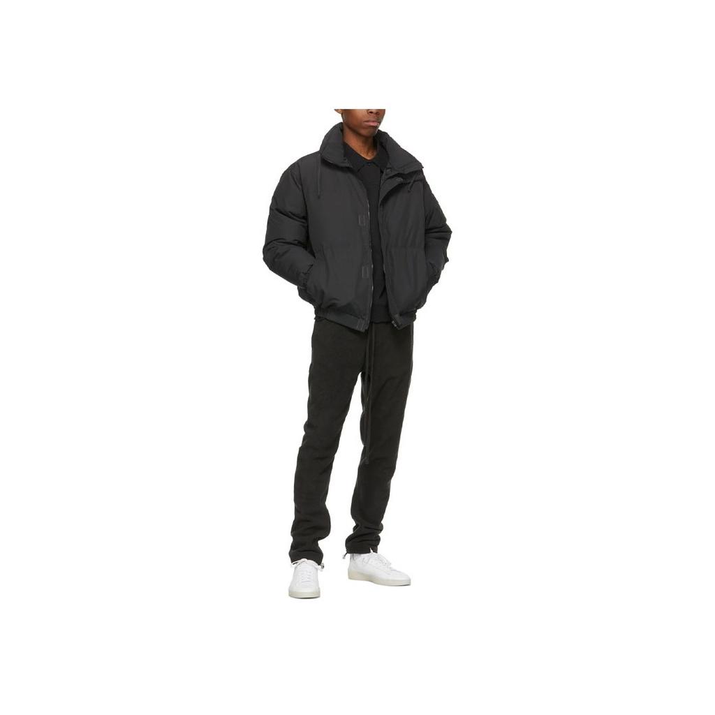Fear of God Essentials FW20 Padded Jacket Unisex Jacket Black FOG-SS21-1