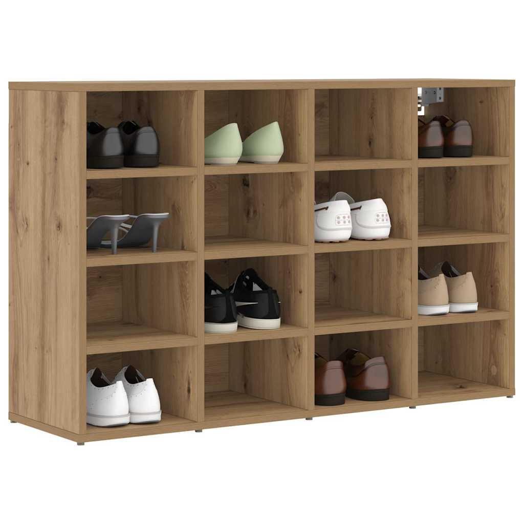 Shoe Cabinet Artisan Oak 103 X 30 X 67 Cm Particleboard
