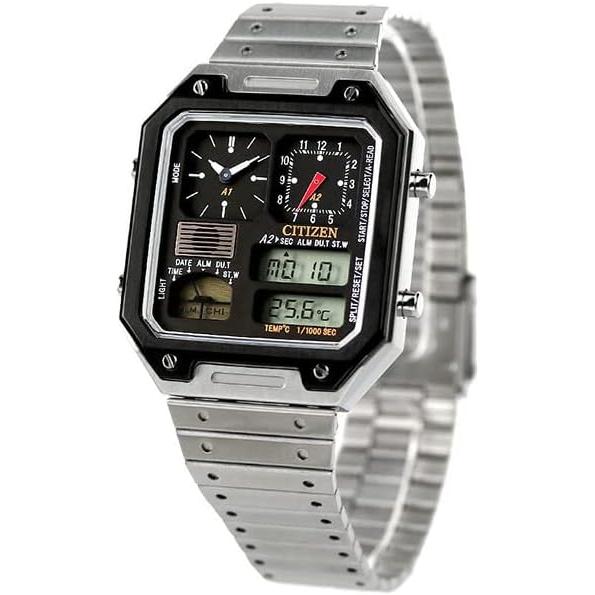 

[Колекція Citizen] Чоловічий годинник CITIZEN RECORD LABEL 31000 Thermosensor JG2126-69E