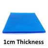 Universal DIY Modified 1cm Thickness Polyurethane Elastic Fiber Gel Pad Motorcycle Seat Cushion Comfortable Mat Shock Absorption Mats 48x35cm