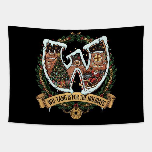 Tapestry Wu tang holiday of the Wutang clan 75x100
