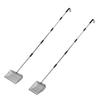 Chicken Poop Scooper 4-in-1 Poultry Litter Scoop with Handle Litter Sifting Shovel for Chicken Coop Pet Waste Cleaning