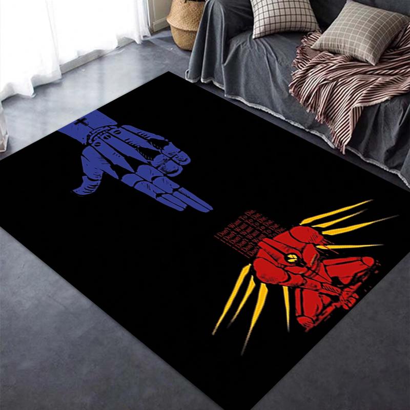 ULTRAKILL Carpet Rug for Living Room Bedroom Home Sofa Decoration,Kids Play Non-slip Floor Mat
