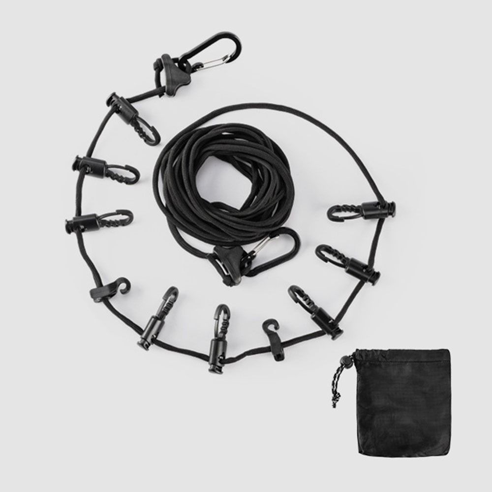 Adjustable Portable Storage Lanyard Multifunctional Camping Hanging Rope  Camping