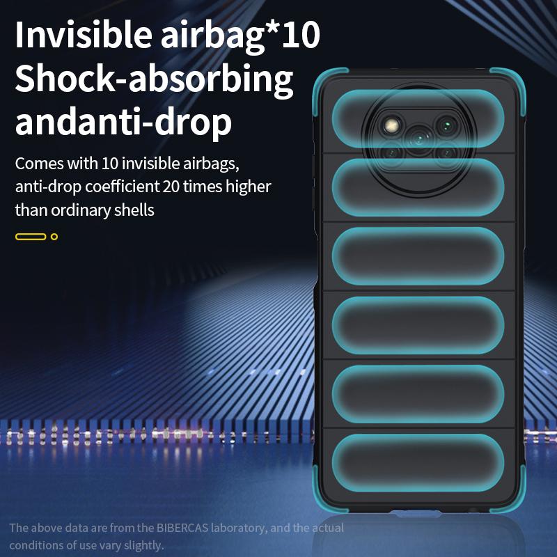 Shockproof Case For Xiaomi POCO X3 X4 X5 X6 Pro M4 M5 M5S C65 F3 GT F4 F5 5G Phone Cover Liquid Silicone Bumper Back Coque