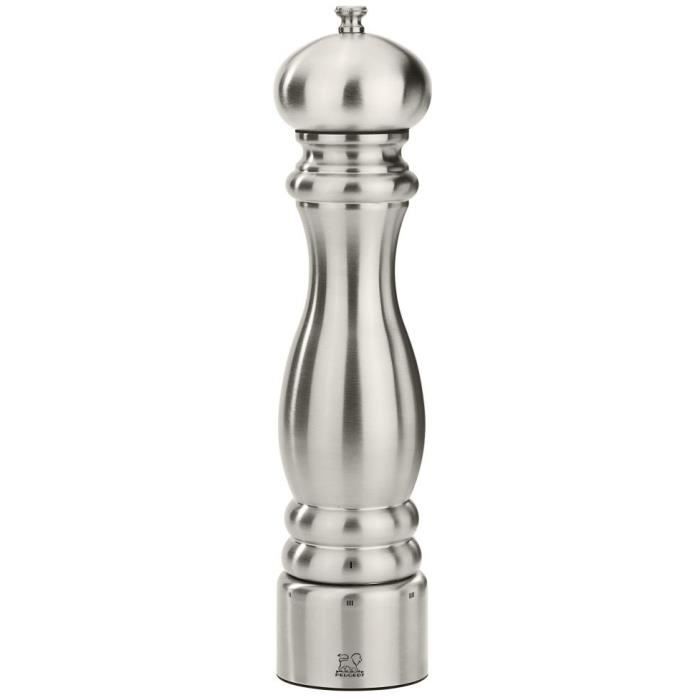 Moulin à poivre - Peugeot - 32517 - 30cm - Inox - Réglage de mouture facile