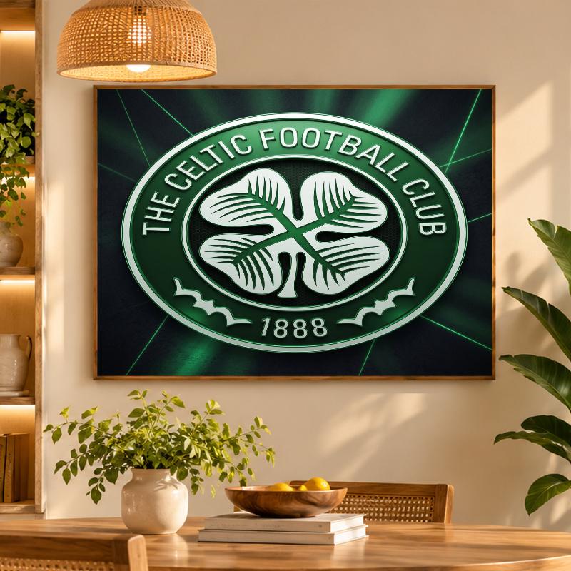 5D Diamond Painting Celtic FC DIY Full Drill Diamond Art Kit Home Decoration