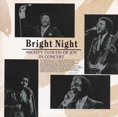 CD MIGHTY CLOUDS OF JOY  Bright Night  The Mighty Clouds Of D32Y3166 AM 1987 Japan Blues Used