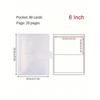 3/4/5/6 Inch 80/160 Slots Transparent Photo Album Idol Photocard Holder Idol Star Card Collect Book Creative Photo Albums Picture Card Holder