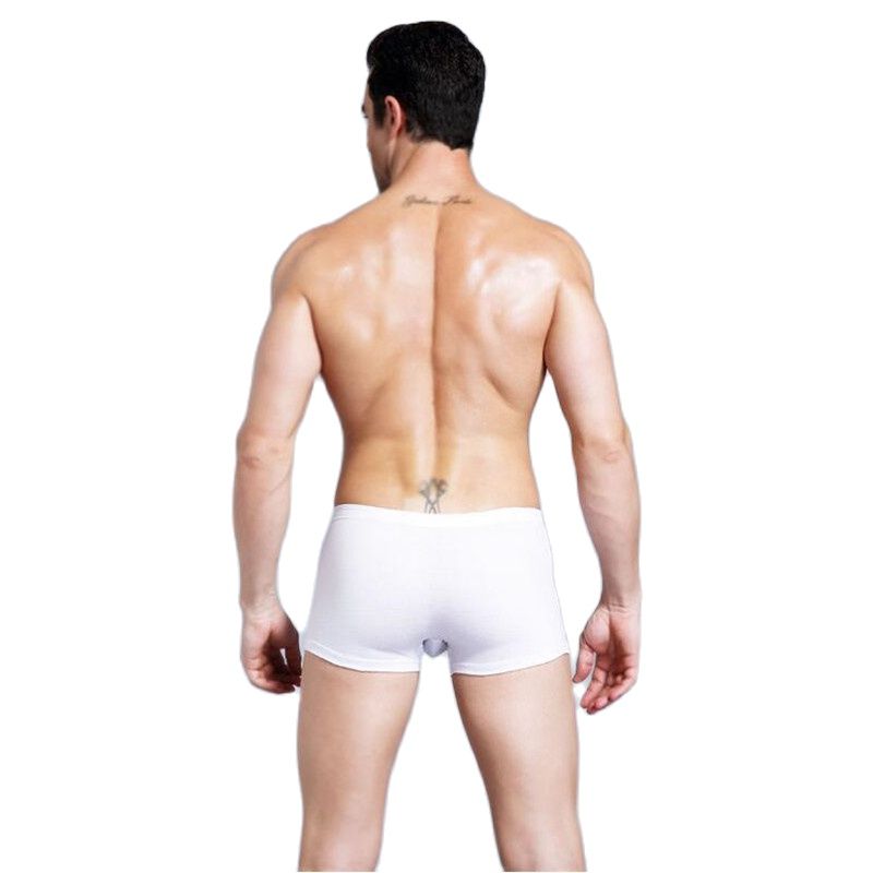 3 Pcs Big Size Men's Underwear Lingerie Panties Boxer Briefs Cotton Underpants Boy Undies Undershorts Solid Color Knickers L XL 2XL 3XL