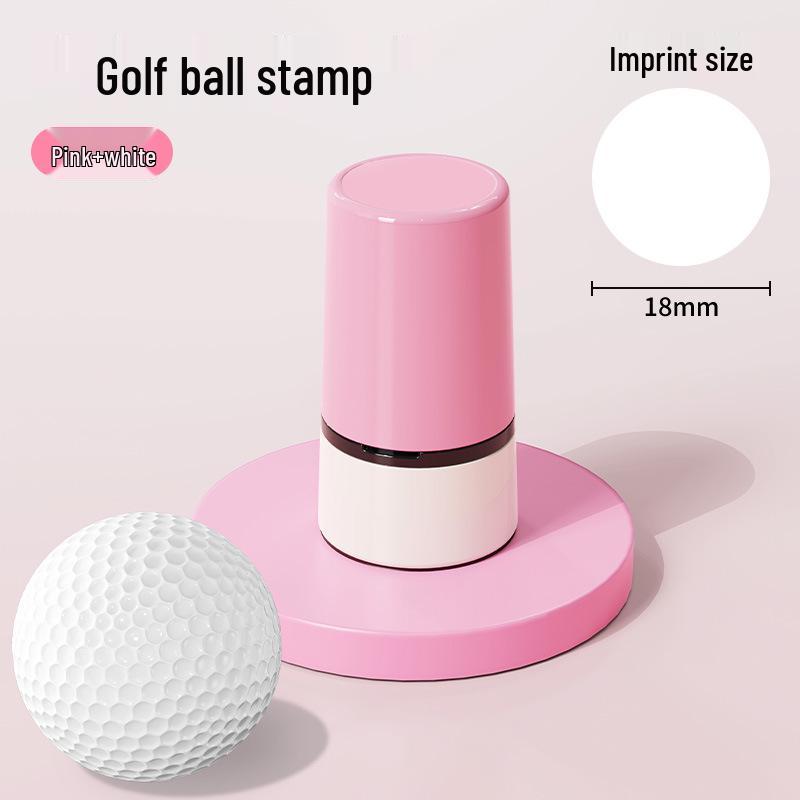 Quick-Dry Waterproof Golf Ball Marker Stamp - Various Patterns and Styles