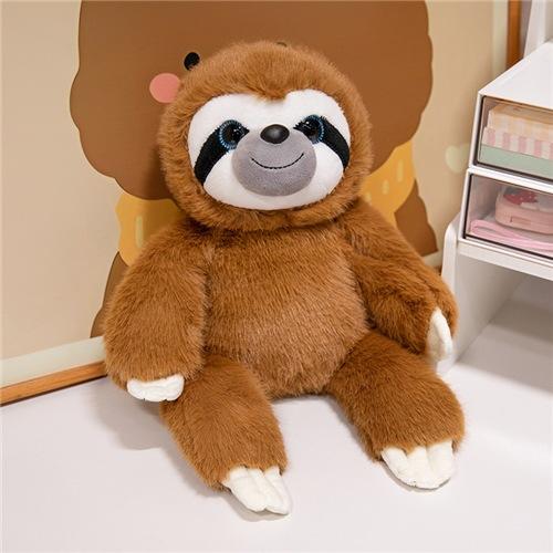 Cute Sloth Doll Koala Plush Doll Accompanying Doll Birthday Gift Hanghan Plush Sloth Doll