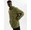 Jigga Wear Transitional Jacket Men's Olive Color Kangaroo Jacket Jigga Wear Stripe Name Kangaroo M