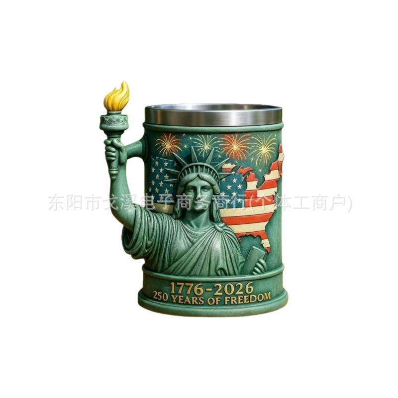 American Liberty Torch Mug