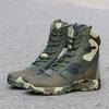 Army Fan Boots Spring Non-slip Wear-resistant Camouflage Shoes Boots Tactical Boots Combat Special Forces Desert Boots Men's High-top Hiking Boots