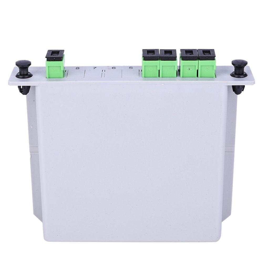 1X4 Blade Optical Splitter SC-APC Single Mode PLC Optic Fiber Splitter Module