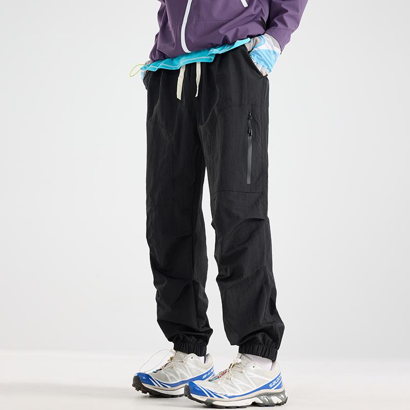 High Street Charge Pants Men's Spring and Autumn Medium-Thick American Trendy Brand Straight Sport Loose Working Sports Pants