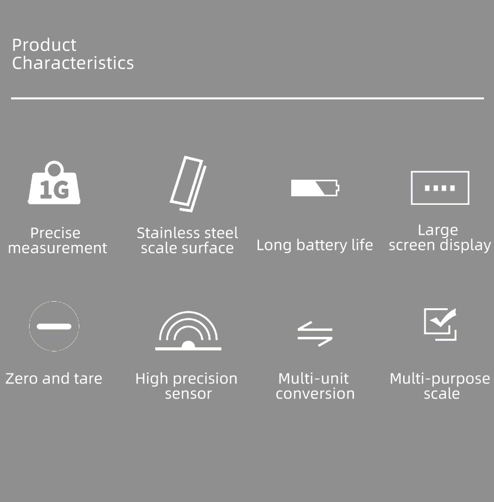 3000g 0.1g Electronic Scale LCD Display Mini  Digital Jewelry 3kg Weighing Scale kitchen Scales Balance