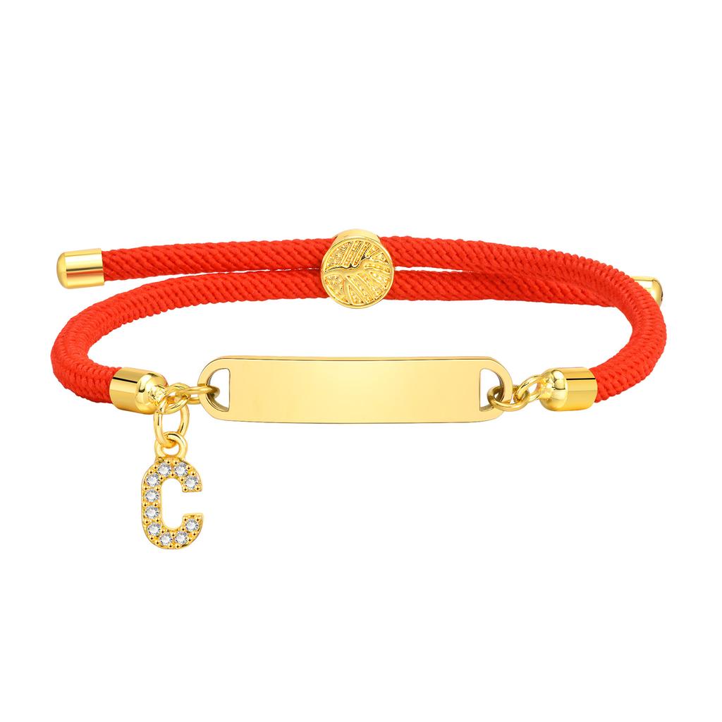 Kostenloses Armband mit individuellem Namen, Anhänger mit Initialen A-Z, Personalisierte gravierte Armreifen für Paare, Jubiläums-Schmuckgeschenk