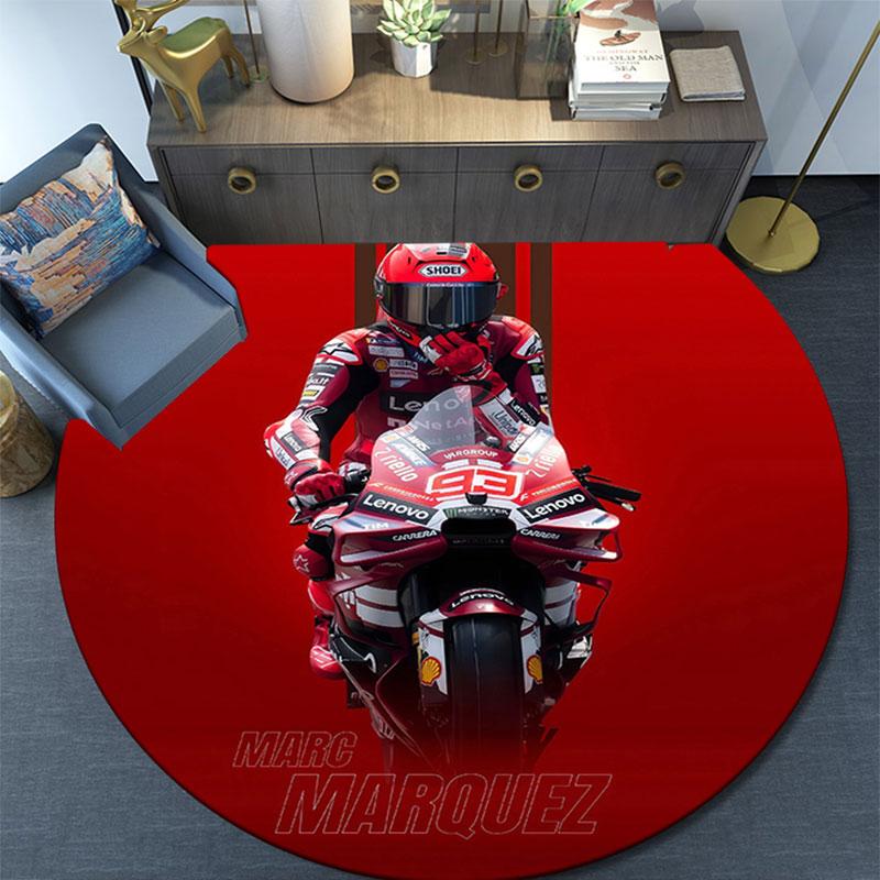 MAR pattern round rug,Carpet Rug for Living Room Bedroom Playroom ,Non-slip Floor Mat,Holiday Gifts and Birthday Gifts.