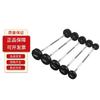 CAOX Fixed Rubber-Coated Barbell Set