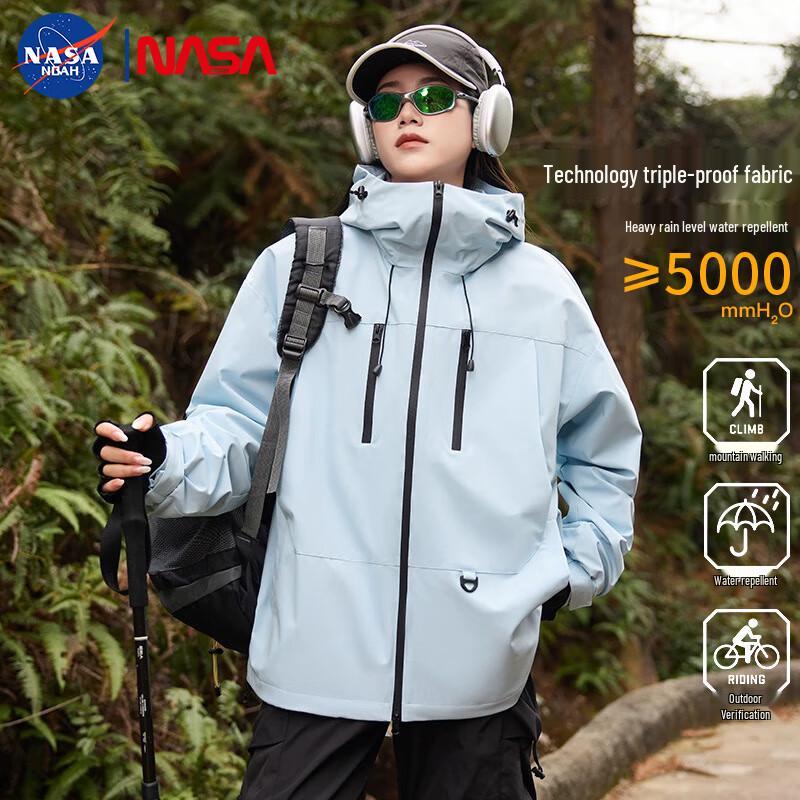 

NASA NOAH Men s Autumn/Winter Three-Proof Outdoor Jacket 2XL