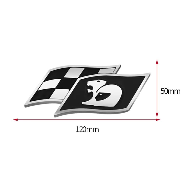 Holden HSV 3D Abzeichen Emblem Aufkleber Chrom Löwe Flagge Commodore Wagon Clubsport Gts Senator Abzeichen Auto Aufkleber