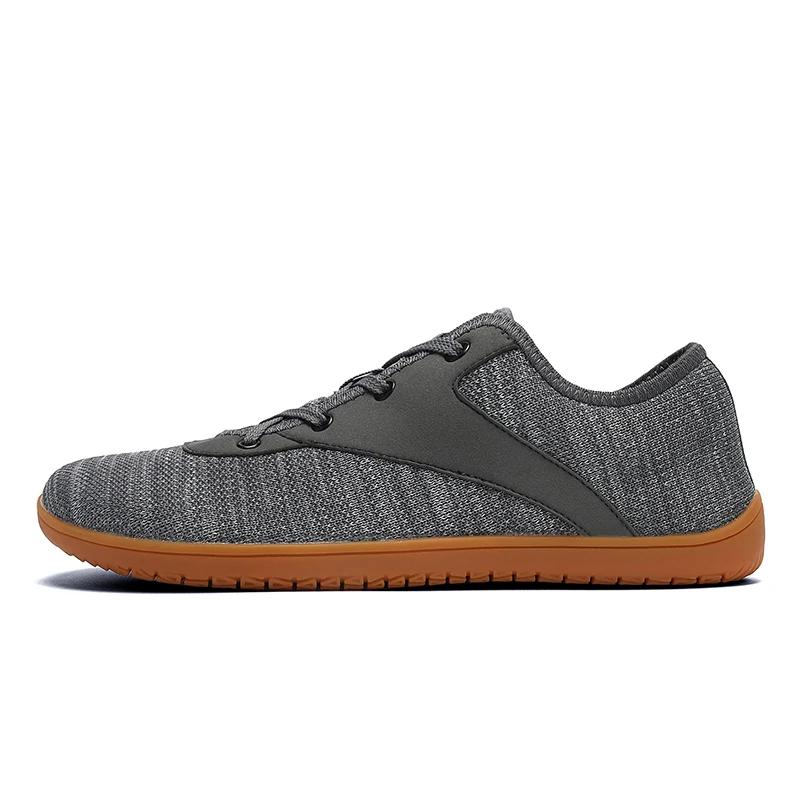 Mode Herren Weite Barfuß Canvas Sneaker 2024 Mode Flats Weiche Null-Sprengung Sohle Weiter Zehenbereich Leichtgewicht Sneakes Große Größe