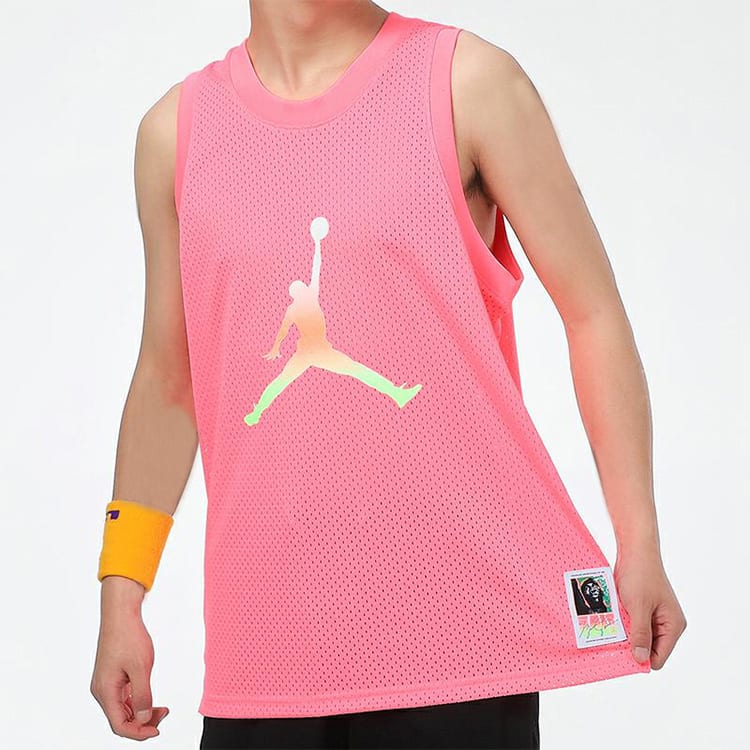 Jordan Basketball Jersey Men's Pink CZ4860-675